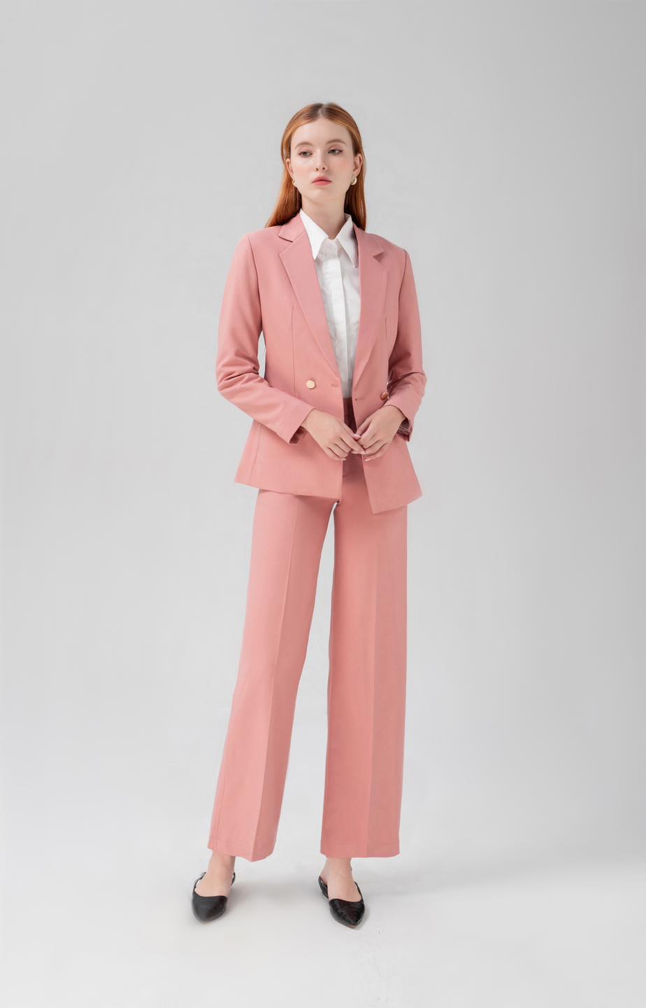 Straight-Leg Trousers