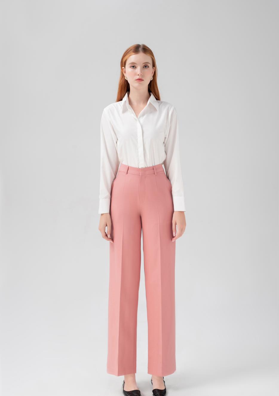 Straight-Leg Trousers