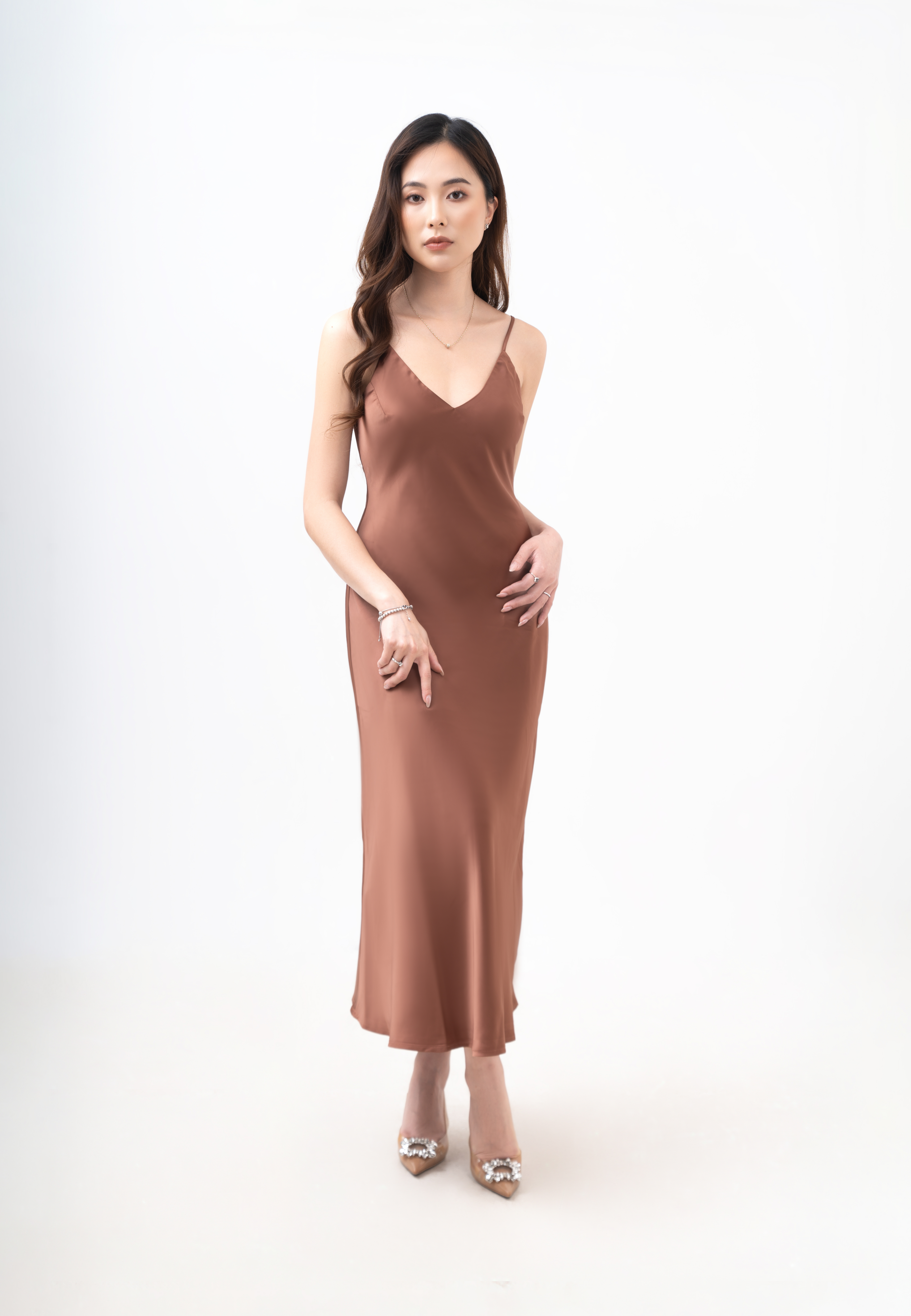 Satin Slip Dress