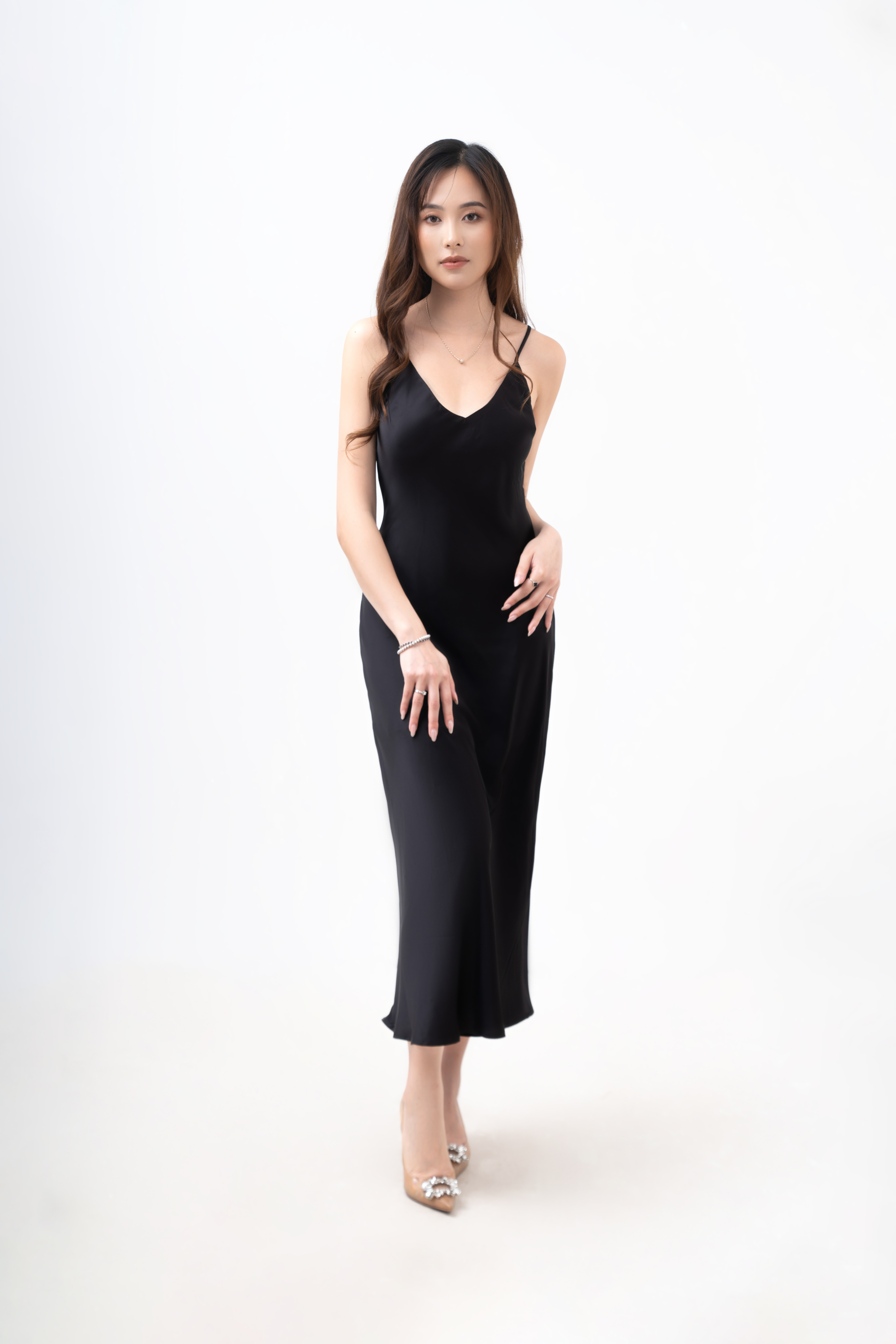 Satin Slip Dress