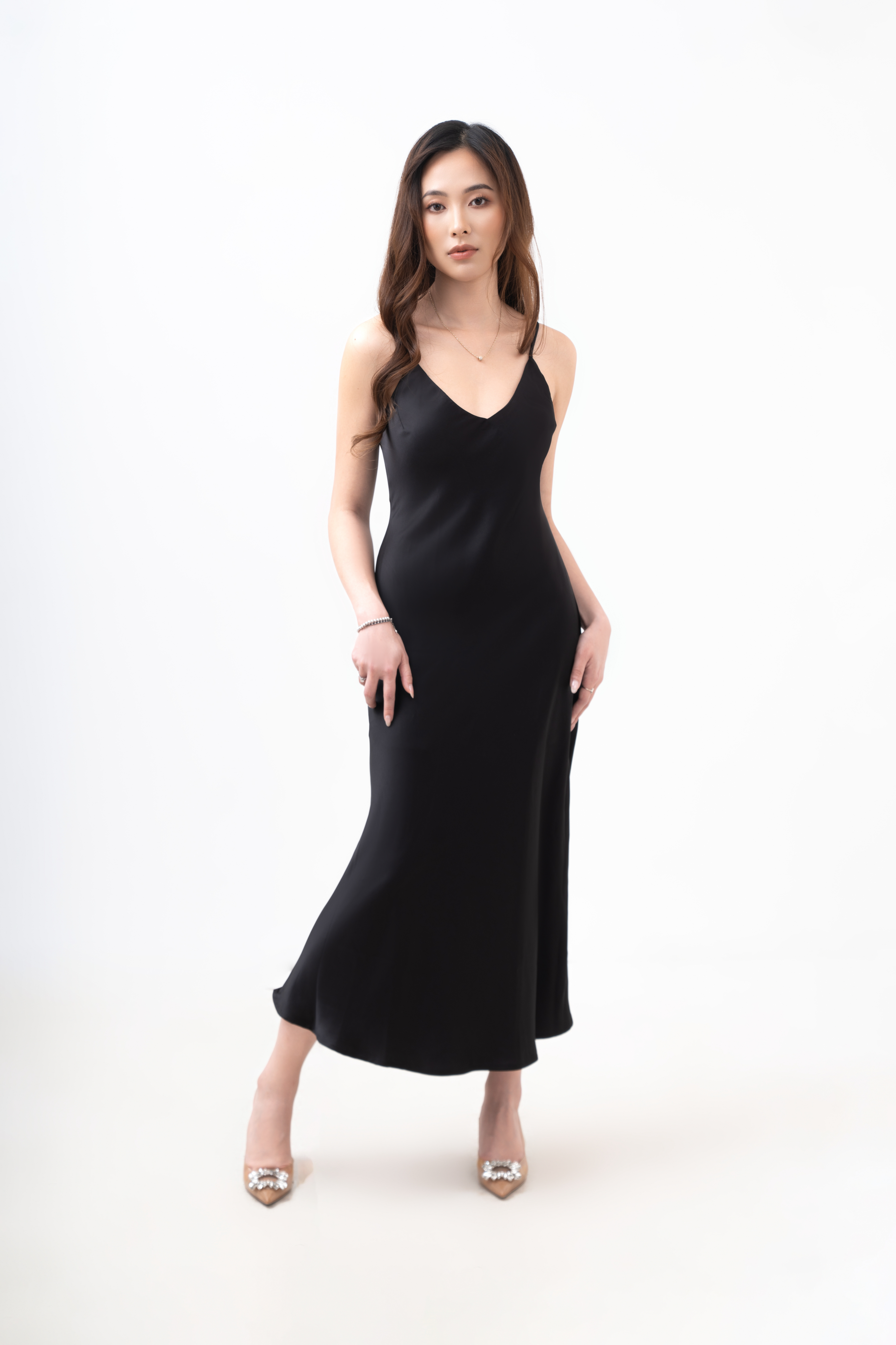 Satin Slip Dress