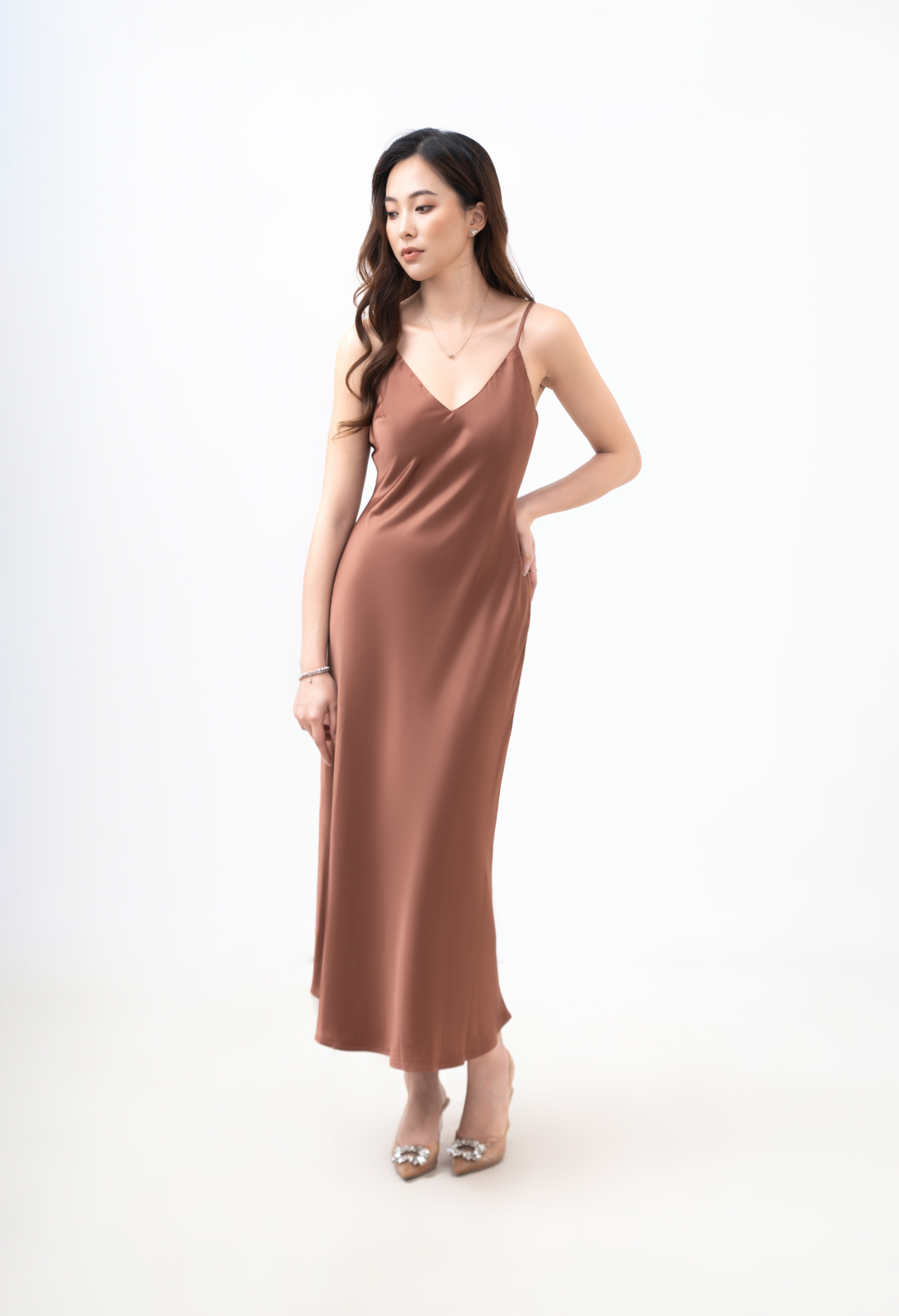 Satin Slip Dress