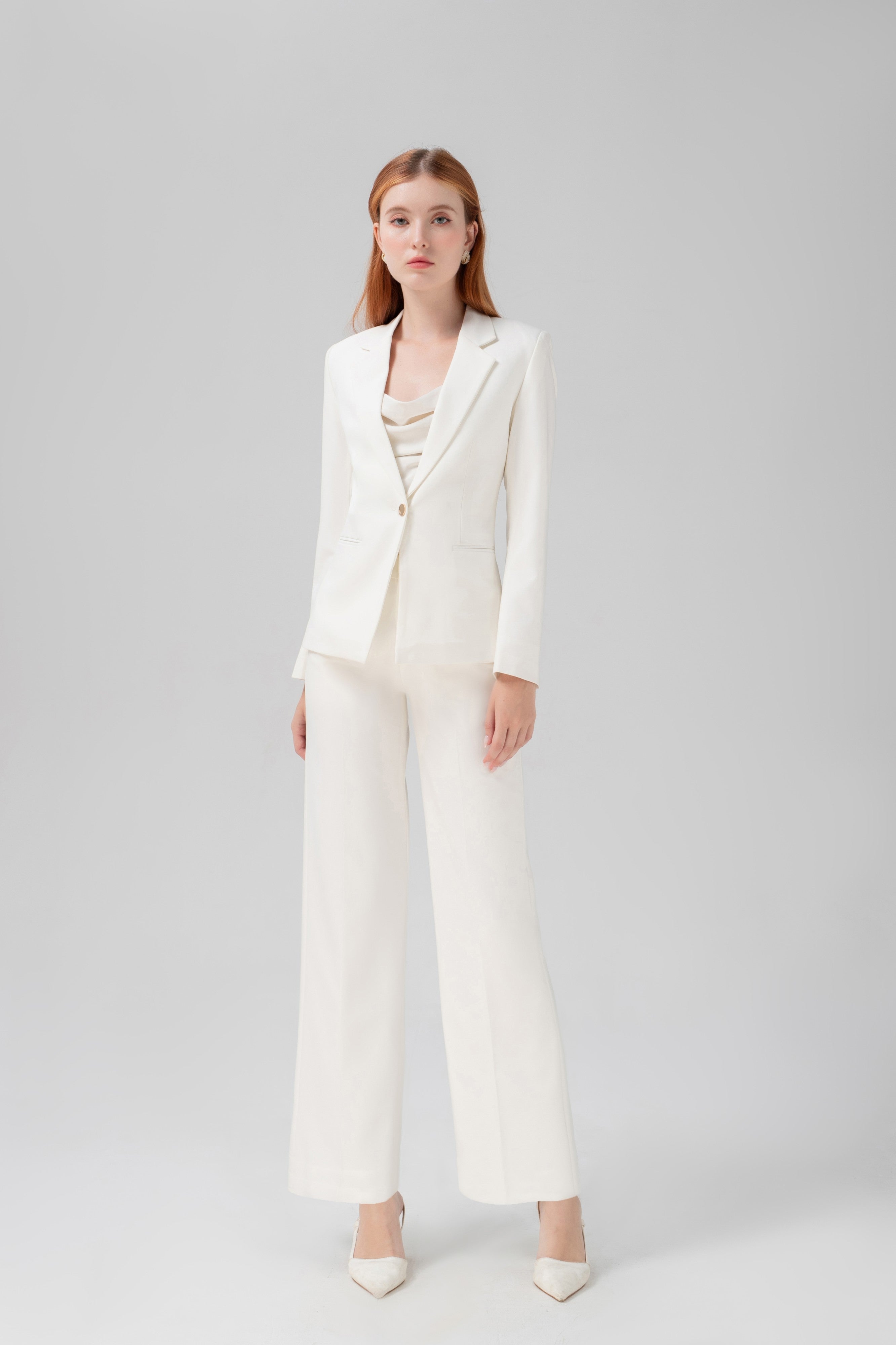 Straight-Leg Trousers