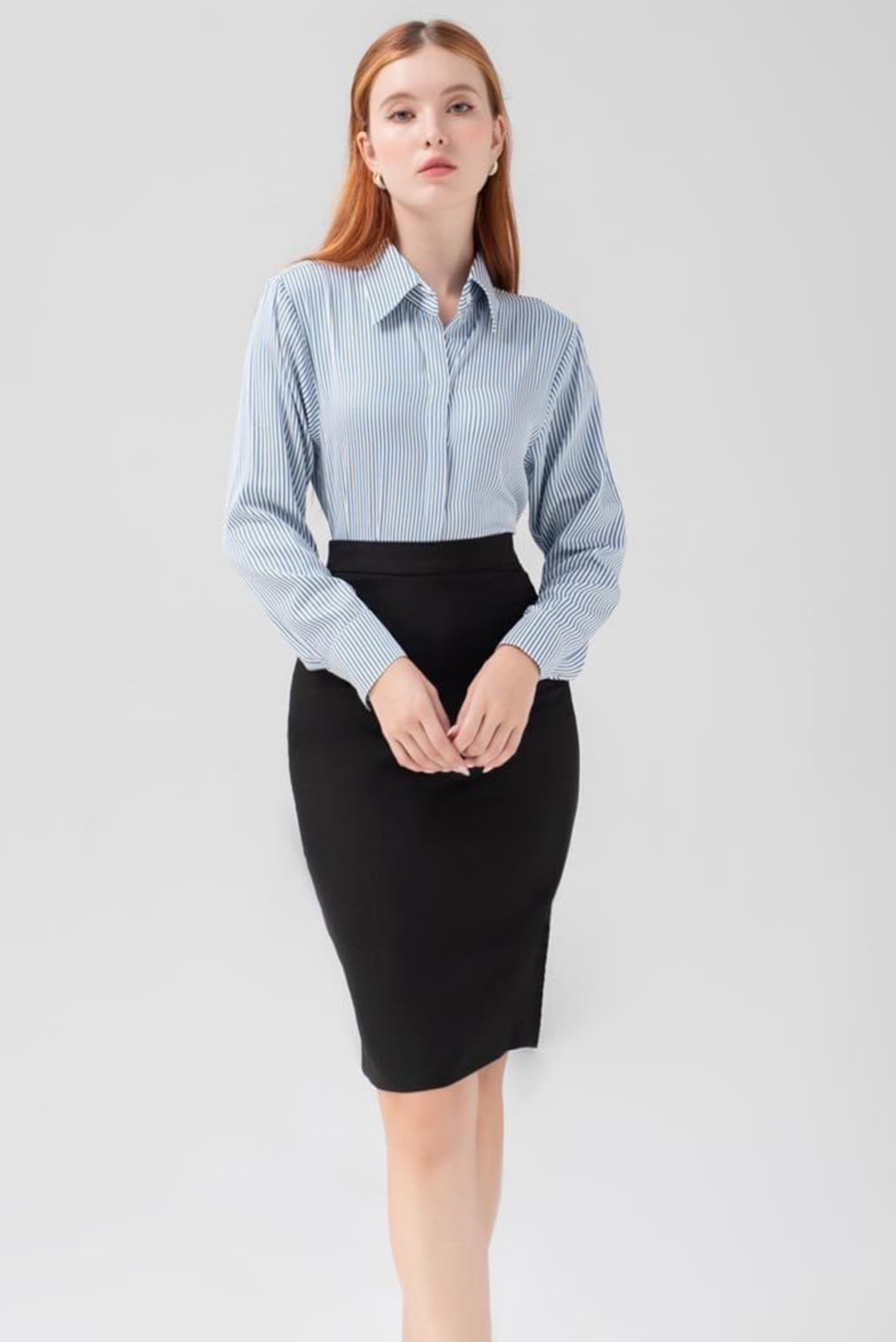 Midi Pencil Skirt